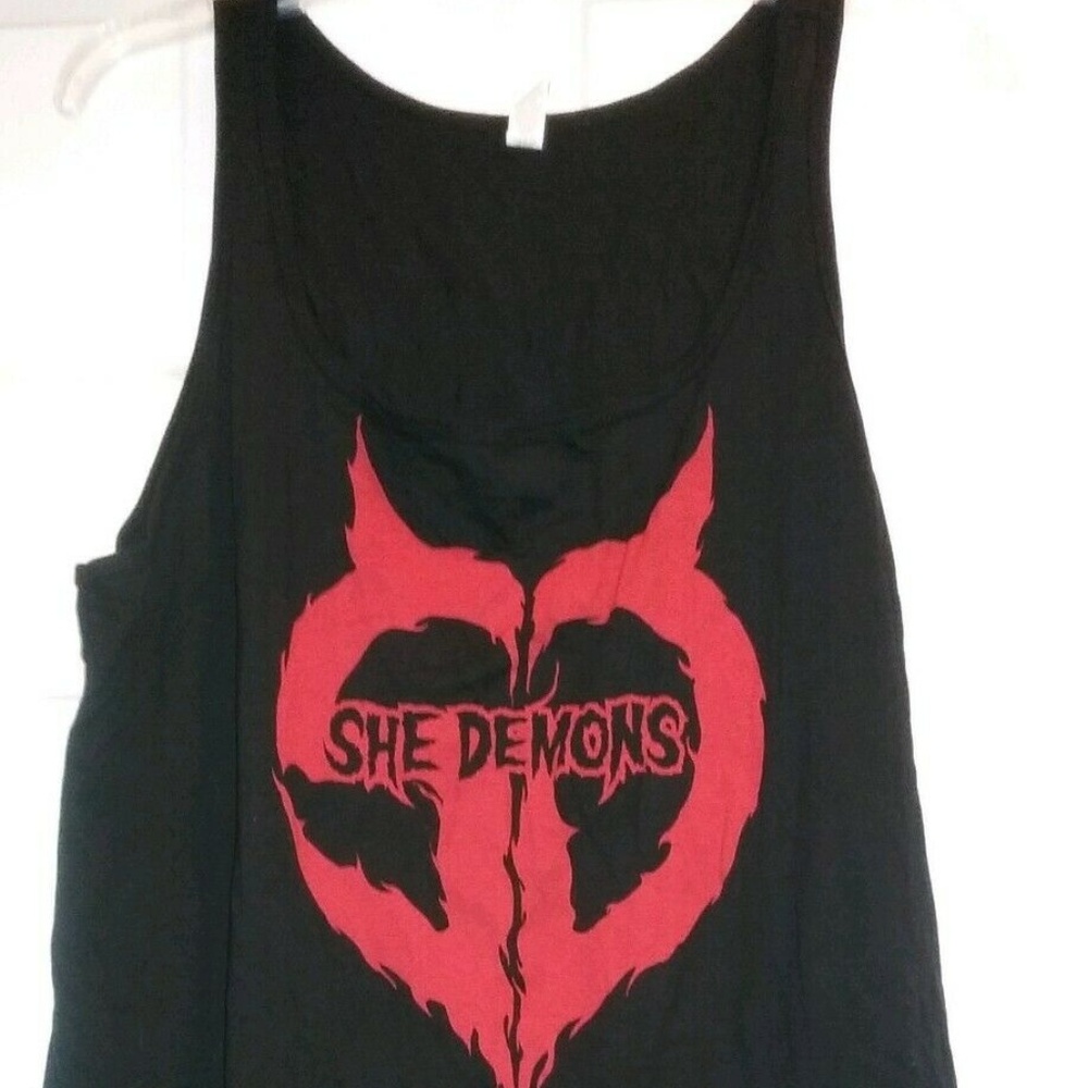 new SHE DEMONS Tank Top size Medium RARE MISFITS